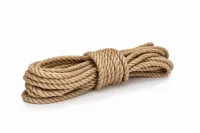 Канат джутовый ДТ тросовой свивки d. 10 мм в отрезках по 15 м
