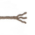 Веревка пеньковая П кр.3-прядн.d.   6 мм